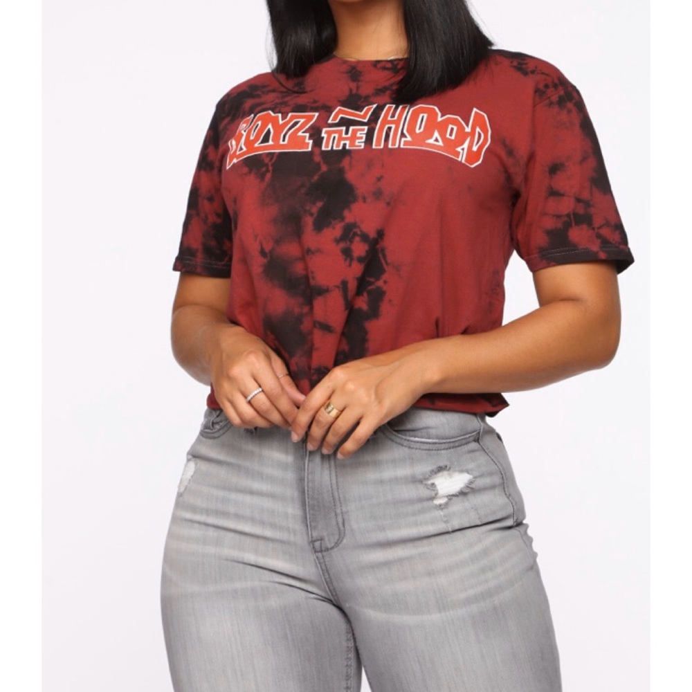 NWT BOYZ N THE HOOD CROP TOP